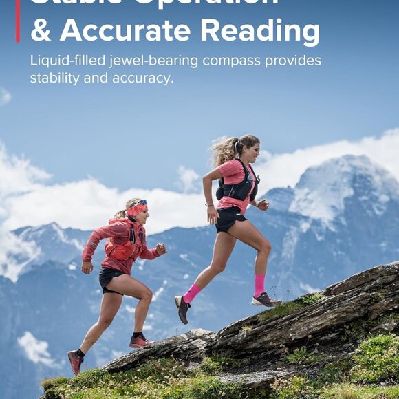 Multifunctional Compass, Northern Hemisphere, Compact Waterproof Navigation Coma - Picture 6 of 10